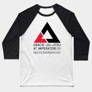 GRACIE JIU JITSU AT IMPERATORI on white Baseball T-Shirt